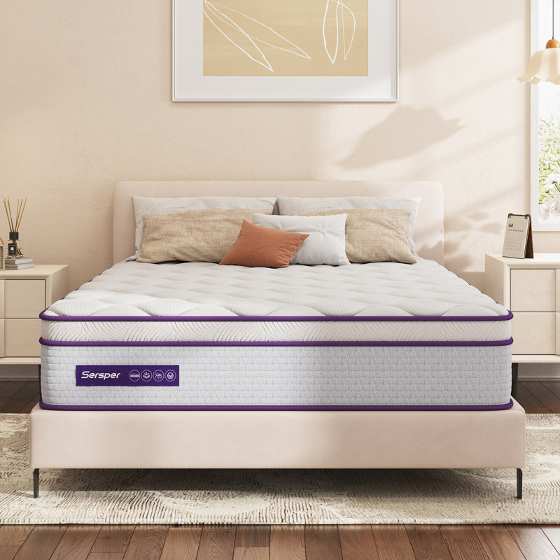 Matelas hybride moyen, Lit double, 8"