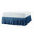 Diamond Square Pleated Bed Skirt-33040007-33040006