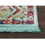 Tapis turquoise / rouge Pittsfield Southwestern-15739870