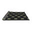 Tapis noir tissé à la machine-1374286643