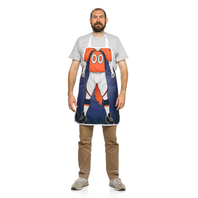 NFL Double Side Grilling Apron, Denver Broncos