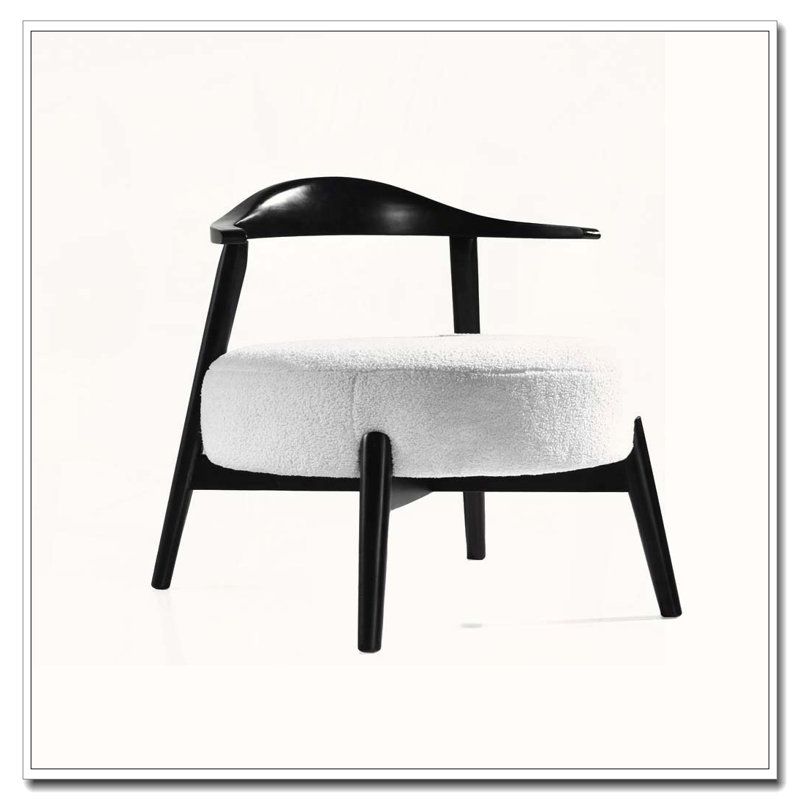 Fauteuil d'appoint Birch, Blanc