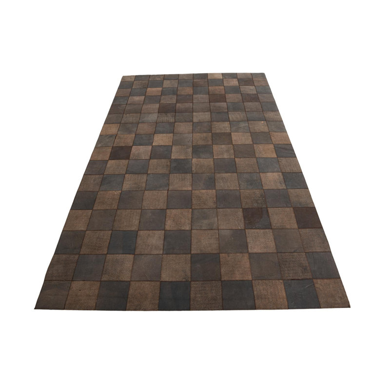 Tapis brun foncé Juliana