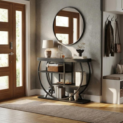 Console et table de vestibule Rustic Industrial