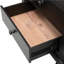 Table de chevet 3 tiroirs Fontevraud avec ports USB