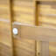 Ensemble de fauteuils club d'extérieur en bois d'acacia avec coussins confortables-2030958364