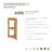 Ellie-Maye Teak Freestanding Bathroom Shelves