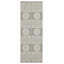 Rayon de soleil argenté 5 pi 3 po X 7 pi 3 po Tapis intérieur / extérieur