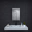 Armoire à pharmacie Hennagan avec miroir et 4 tablettes réglables-1498058584-1501459027