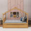 Lit en bois avec lit gigogne simple-27992280-27992283
