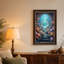 Impression sur toile Fantasy Garden Path to Glowing portail-284684633