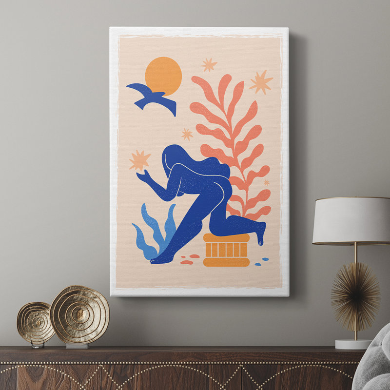 Matisse CDLXI Framed Print -Gallery Wrapped Cavas, 18" H x 12" W