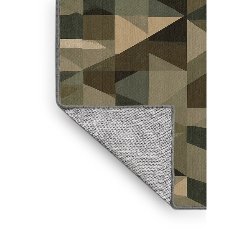 Field Stripe Rug, Rectangle 3' x 5'