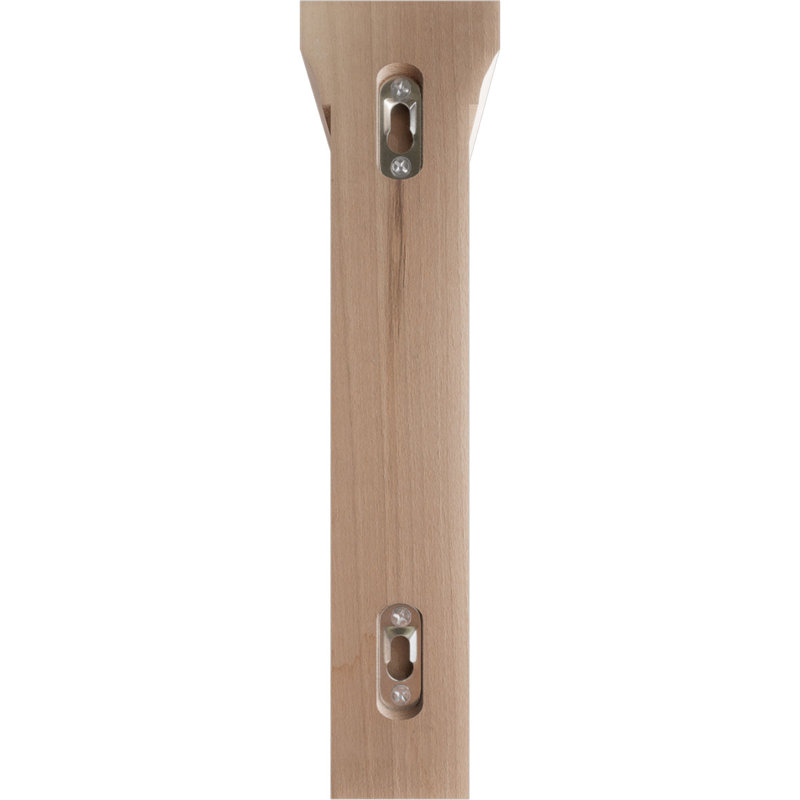 Support en bois Gomez, Cerisier, H 10 po x l 2,5 po x P 7 po