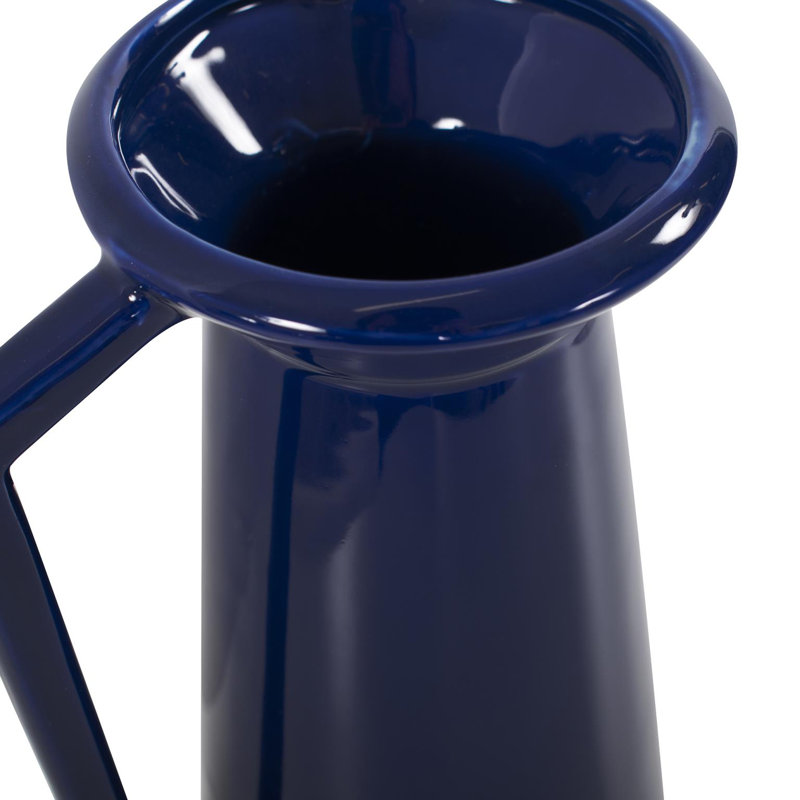 Petit pichet en céramique bleu saphir Witold