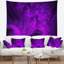Tapisserie abstraite mauve vif-28488238