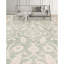 Rayon Floral Area Rug-124928197