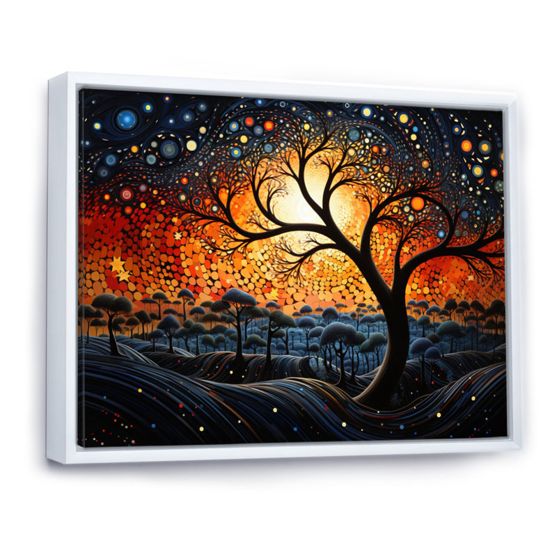 Art africain-américain, Soulful I sur toile, H 12 po x l 20 po x P 1 po, Cadre flottant blanc