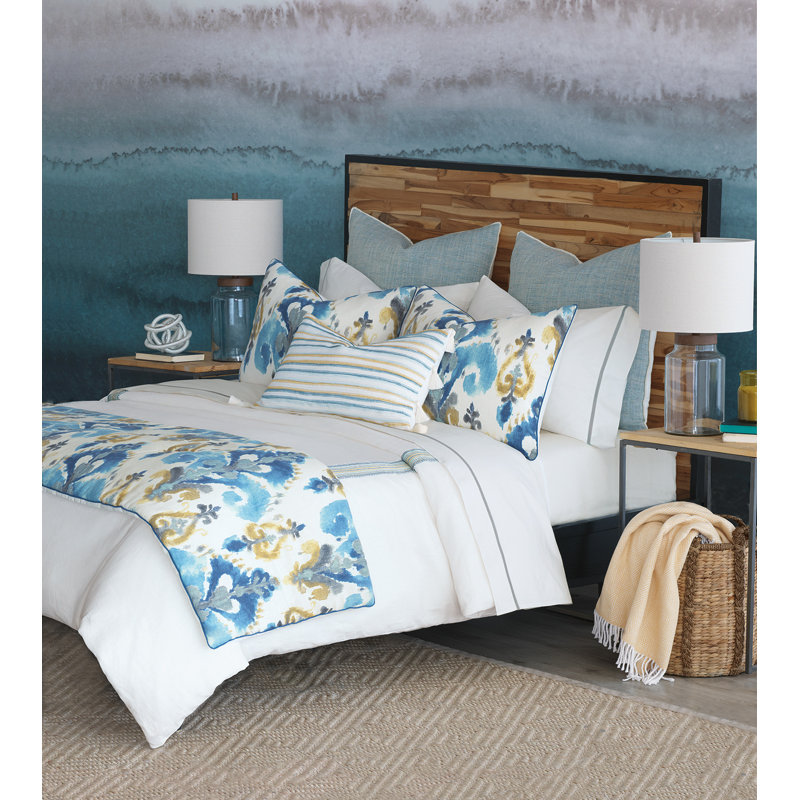 Aoki Linen Blend Zip Sham, King
