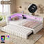 Upholstered Daybed with Trundle Bed