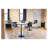 At-Your-Disposal® Receptacle Plastic 38 Gallon Trash Can