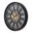 Espirit Black Iron Black Gear Clock