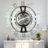 Wall Clock 36" Oversized for Living Room decor with Real Moving Gears England Collection-107103024