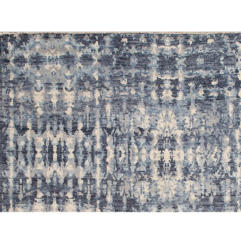 Wool Abstract Area Rug, Rectangle 2' x 3'