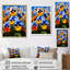 «Pansies Vibrant Pansies» sur toile-91382208-91382207