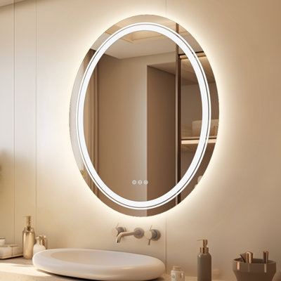 Amelia-Lilly Flat Makeup / Shaving Mirror