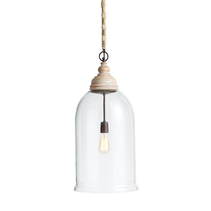 Bridgit 1 - Light Single Pendant, 101" H x 13.5" W x 13.5" D, Bronze