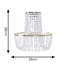 28cm H Plastic / Acrylic Empire Lamp Shade ( Clip On )-1614273891