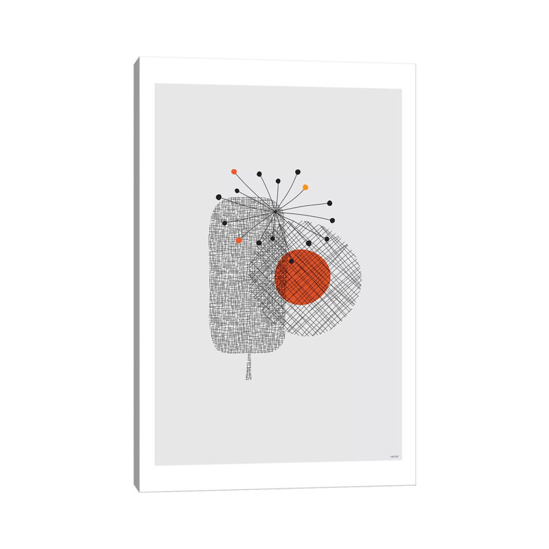 Flowers IV by TomasDesign - Gallery-Wrapped Canvas Giclée on Canvas, 20.32 cm H x 30.48 cm W, Canvas