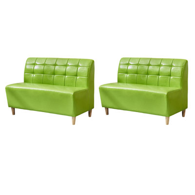 Banc rembourré en similicuir