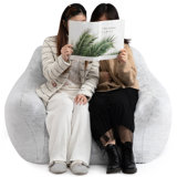 Berns Cotton Bean Bag Chair
