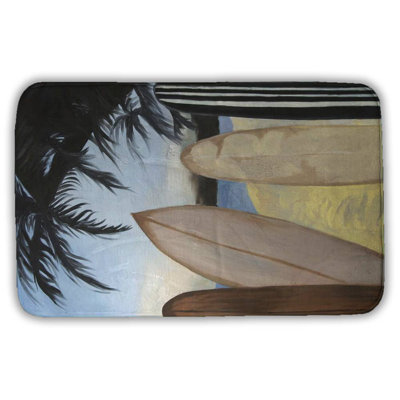 Andeana Microfiber Non-Slip Bath Mat