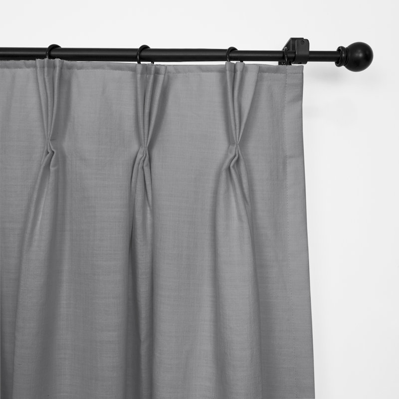 Paire de rideaux Elsie, L 20 po x L 144 po, Ombre