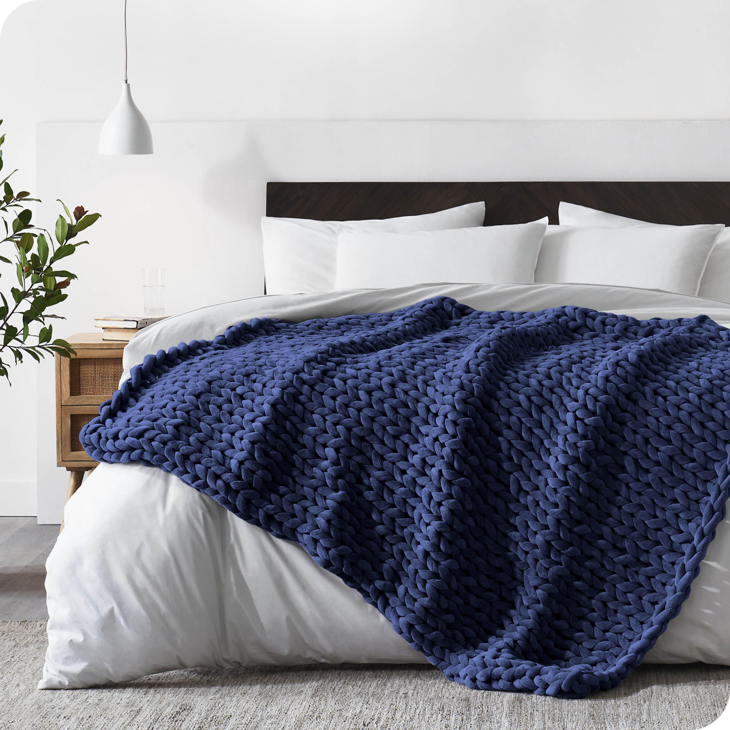 Chunky Knit Weighted Blanket