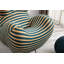 Fauteuil demi-tonneau 27,2 po avec repose-pieds Mordern-204112133-249374426
