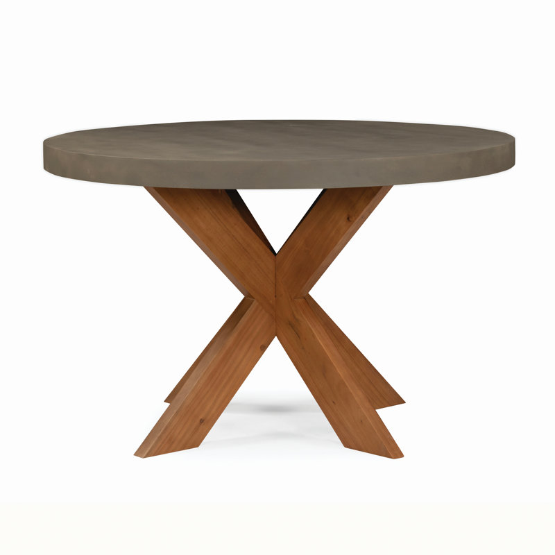 Petite table de salle à manger en acier, H 30 po x L 48 po x l 48 po
