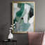 Turquoise Waters II, reproduction encadrée de qualité supérieure - prête à être accrochée-88103472-88103471