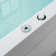71" x 47" Whirlpool and Air Bath Heated Soaking Combination Double Tub with Tub Filler