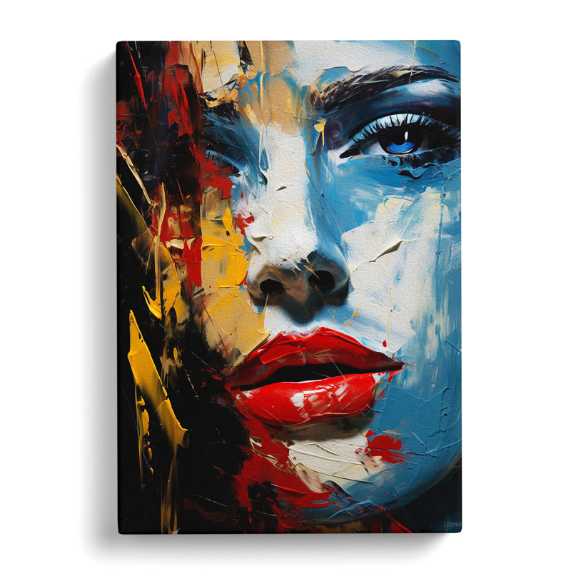 Woman Expressionism - Print, 50cm H x 35cm W x 3cm D
