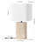 Lisabryna Travertine Table Lamp-1507869236