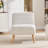 Upholstered Tufted Armless Chair-1813368767
