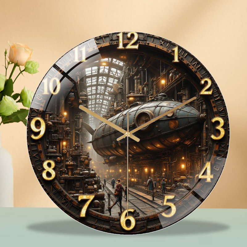 Horloge murale Steampunk