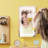 Jewellery Armoire with LED Lighted Mirror, Frameless Mirror with 3 Colour Lights, Hanging Organizer with 2 Drawers, Black