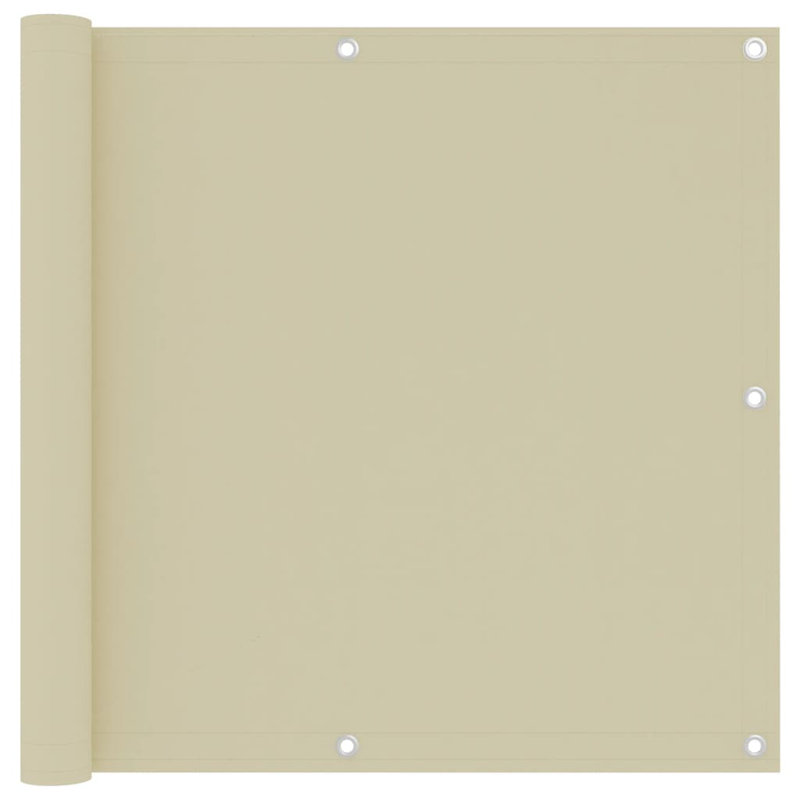 Room Darkening Roll-Up Shade, 300 cm L x 90 cm W, Cream