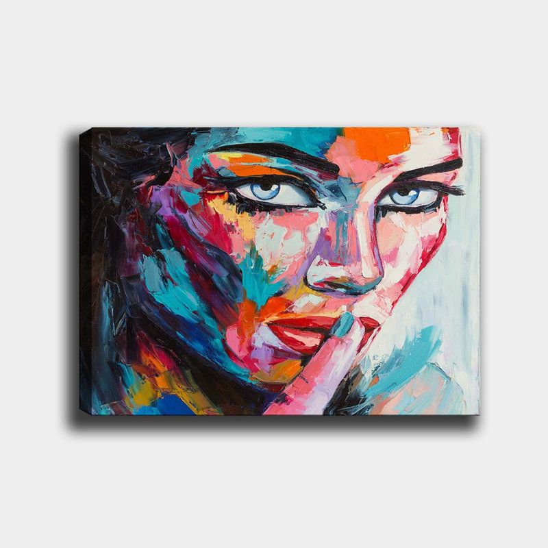 Peinture sur toile tendue
