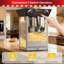 Machine à maïs soufflé commerciale, bouilloire 12 oz, machine à maïs soufflé en acier inoxydable de 850 W avec plateau chauffant pour cinéma maison, événements et collectes de fonds, noir-120923831